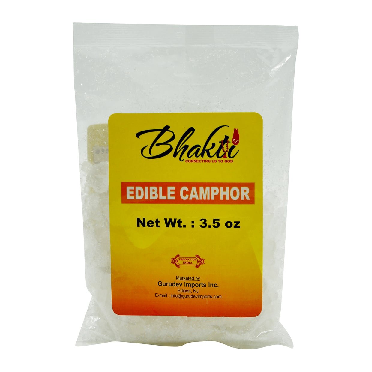 BHAKTI EDIBLE CAMPHOR - 3.5OZ