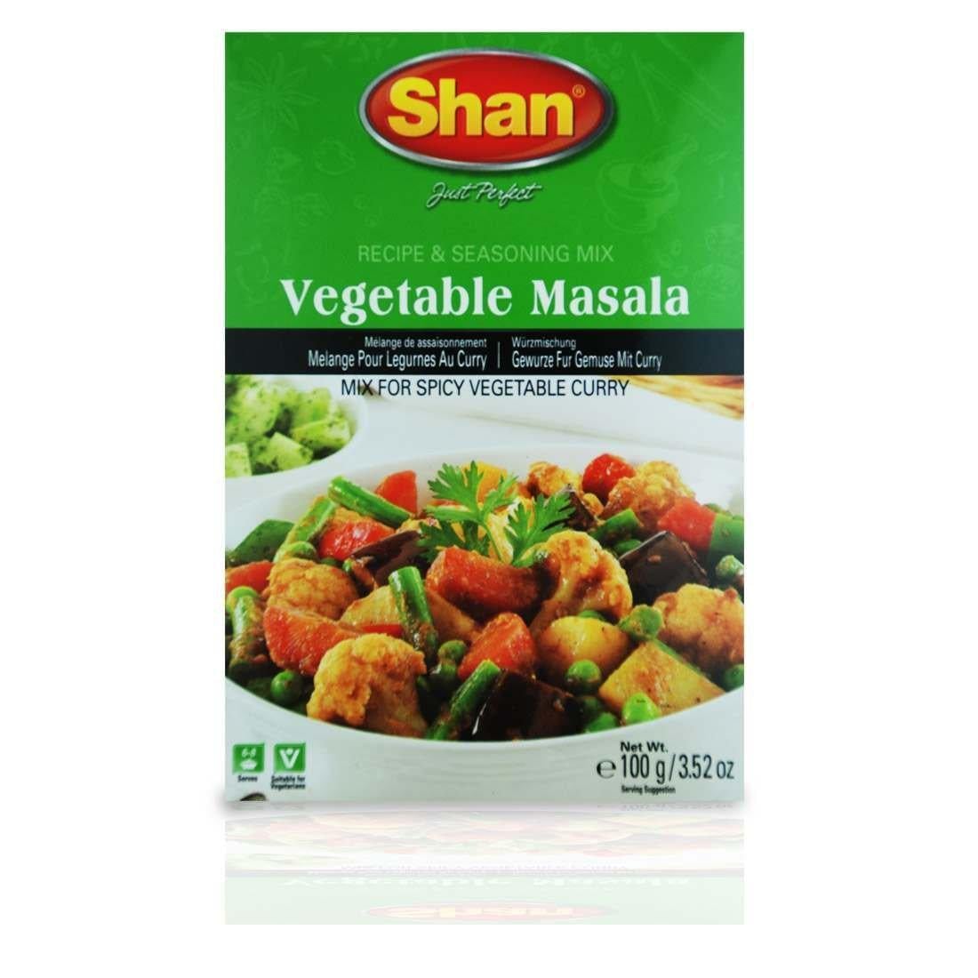 SHAN VEGETABLE CURRY MIX - 100GM