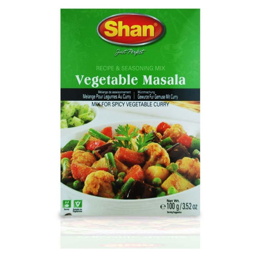 SHAN VEGETABLE CURRY MIX - 100GM