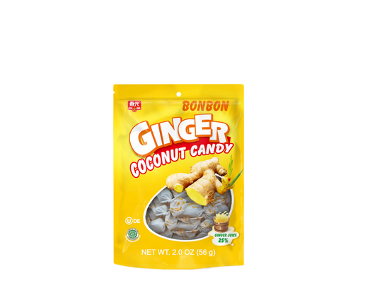 Chunguan Bonbon Ginger Coconut Candy - 85G