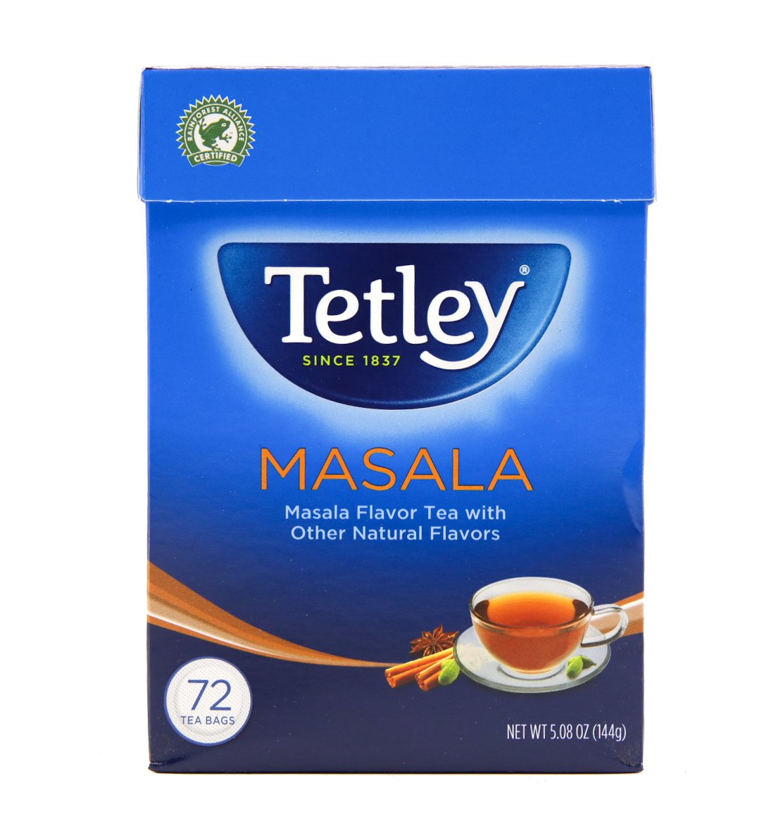 TETLEY MASALA TEA 72bags - 144gm