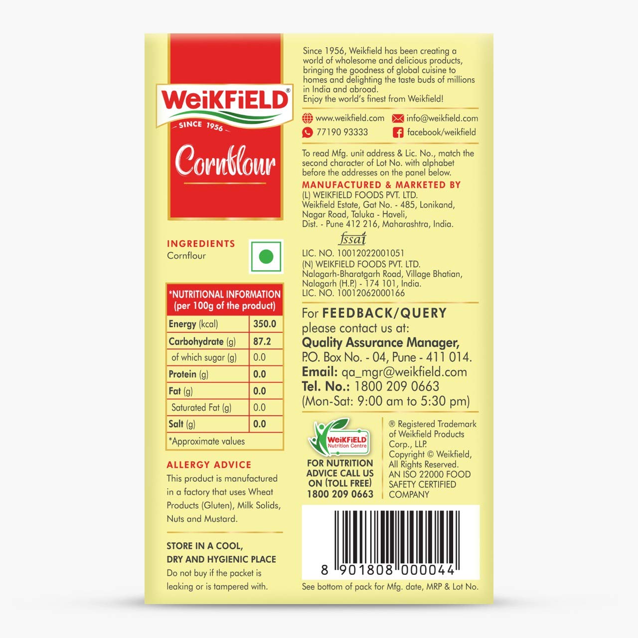 Weikfield Cornflour - 100 G
