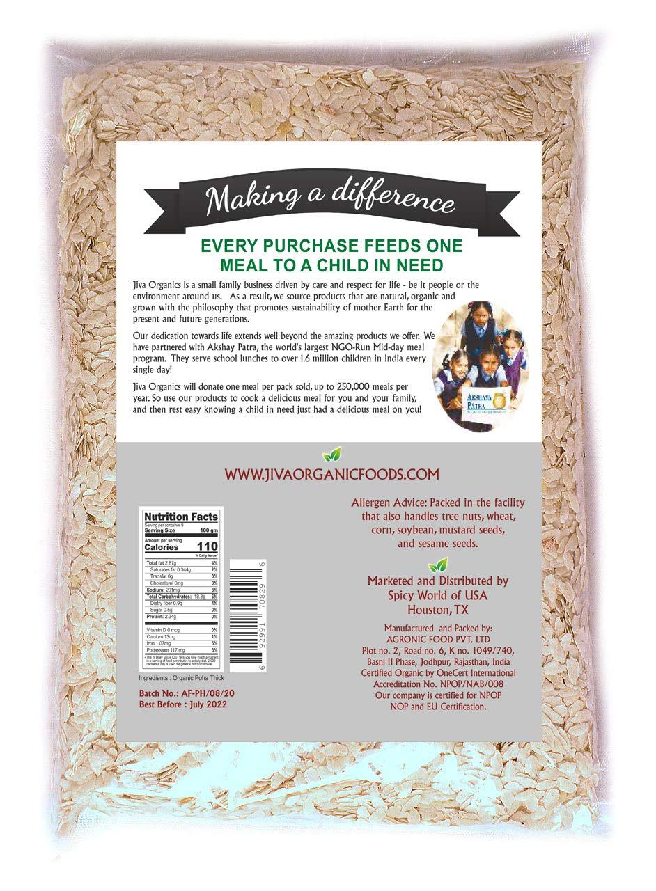 JIVA ORGANIC POHA THICK 2LB