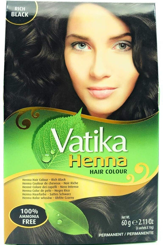 Dabur Vatika Henna Black Hair - 60g