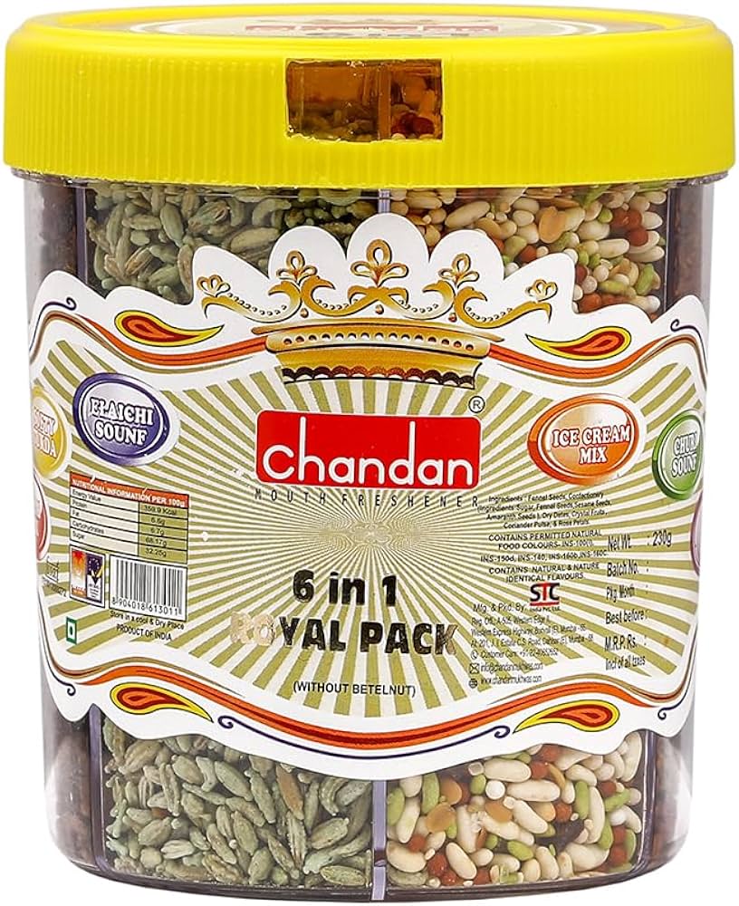 CHANDAN 6 IN 1 MIX MOUTH FRESH - 230g