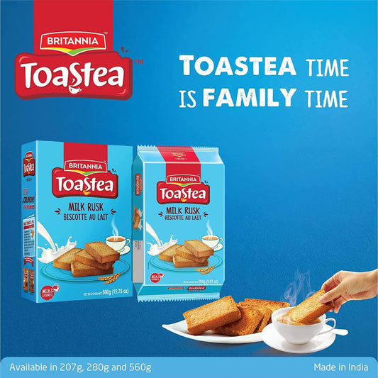 Britannia Milk Rusk - 280g