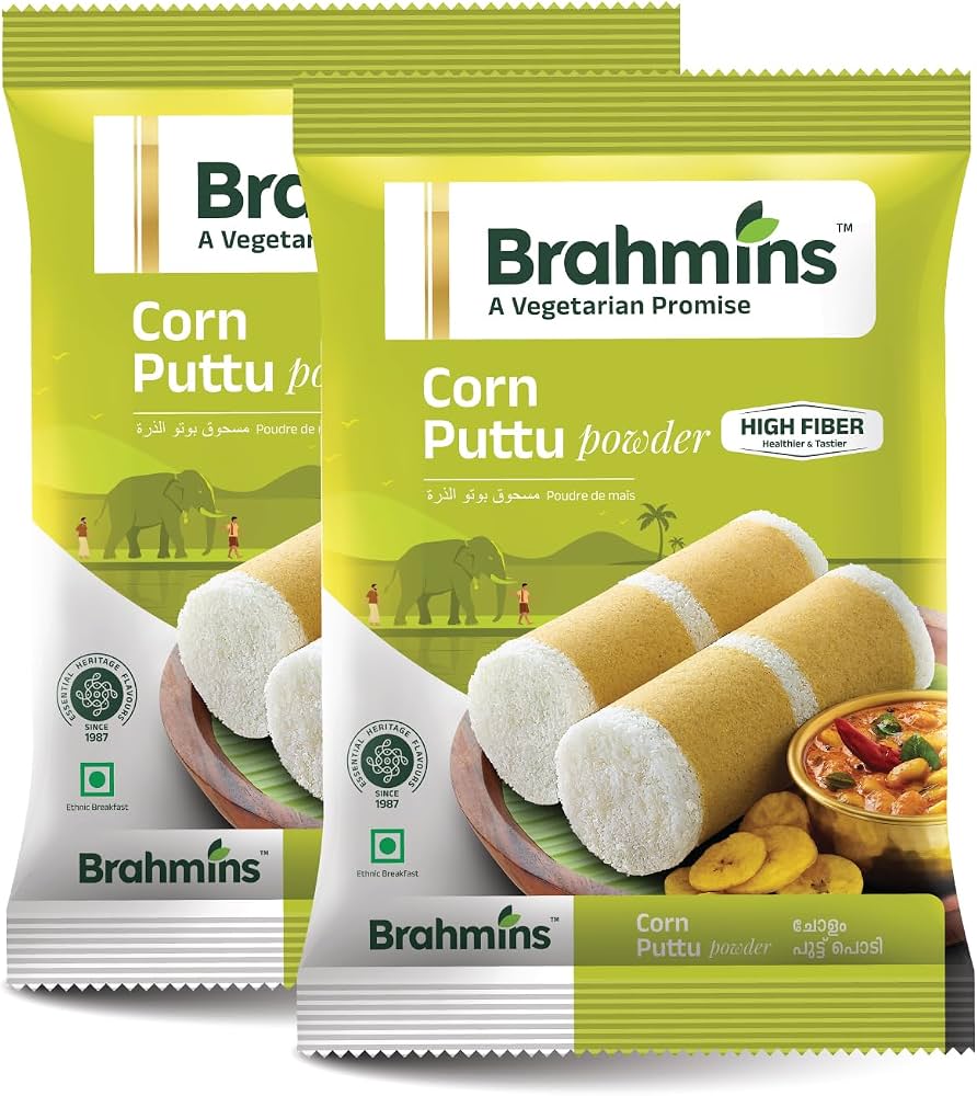 Brahmins Corn Puttu Powder - 1 KG