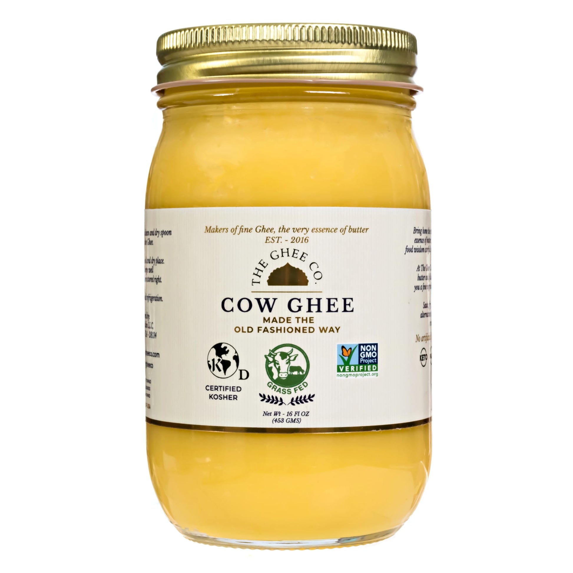 The Ghee Co Grass Fed Ghee - 16 OZ