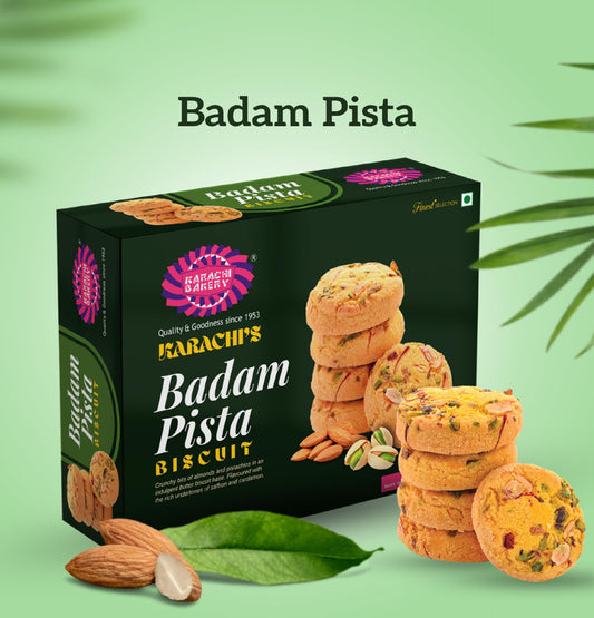 Karachi Bakery Pistachio Biscuits - 400G