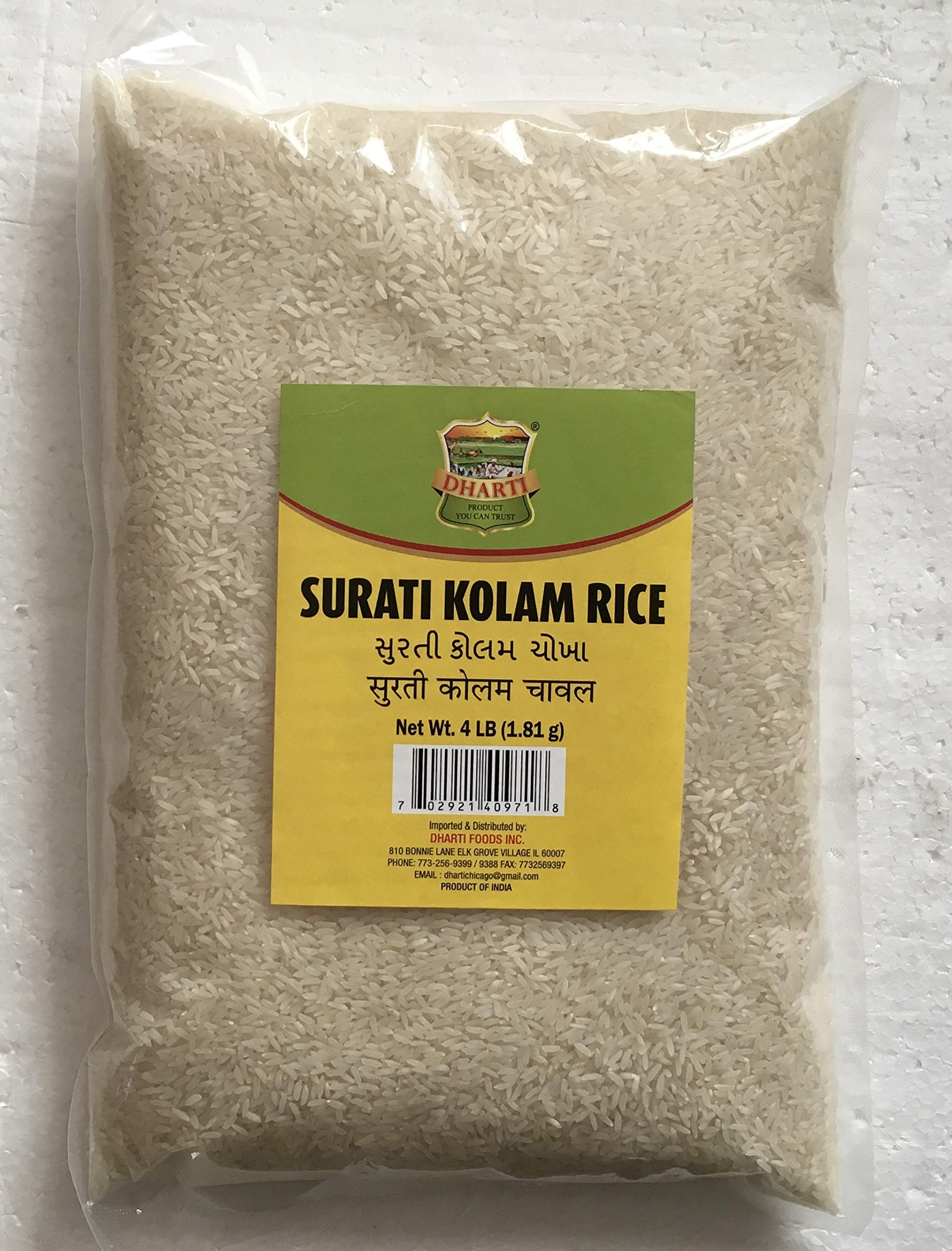 DHARTI SURATI KOLAM RICE - 4lb