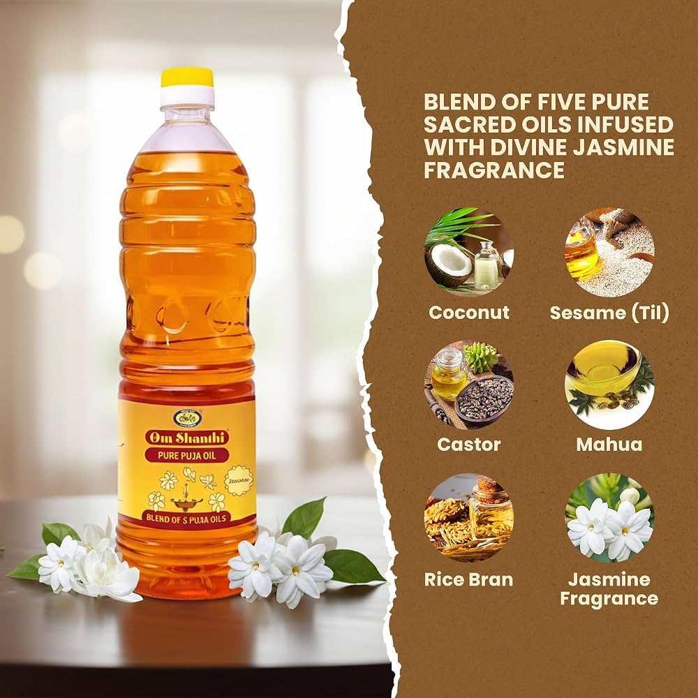 Cycle Jasmine Puja Oil - 500ml