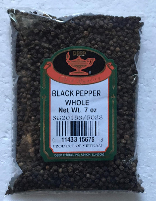 DEEP WHOLE BLACK PEPPER - 7oz