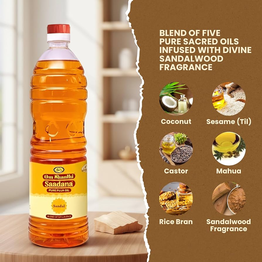 Cycle Sandal Pooja Oil - 500ml