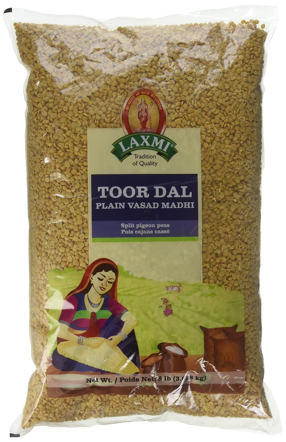 Laxmi Toor Dal - 8lb