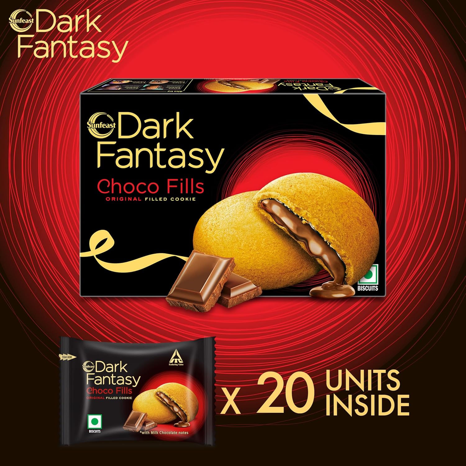 Sunfeast Dark Fantasy Coffee Fills S - 300g