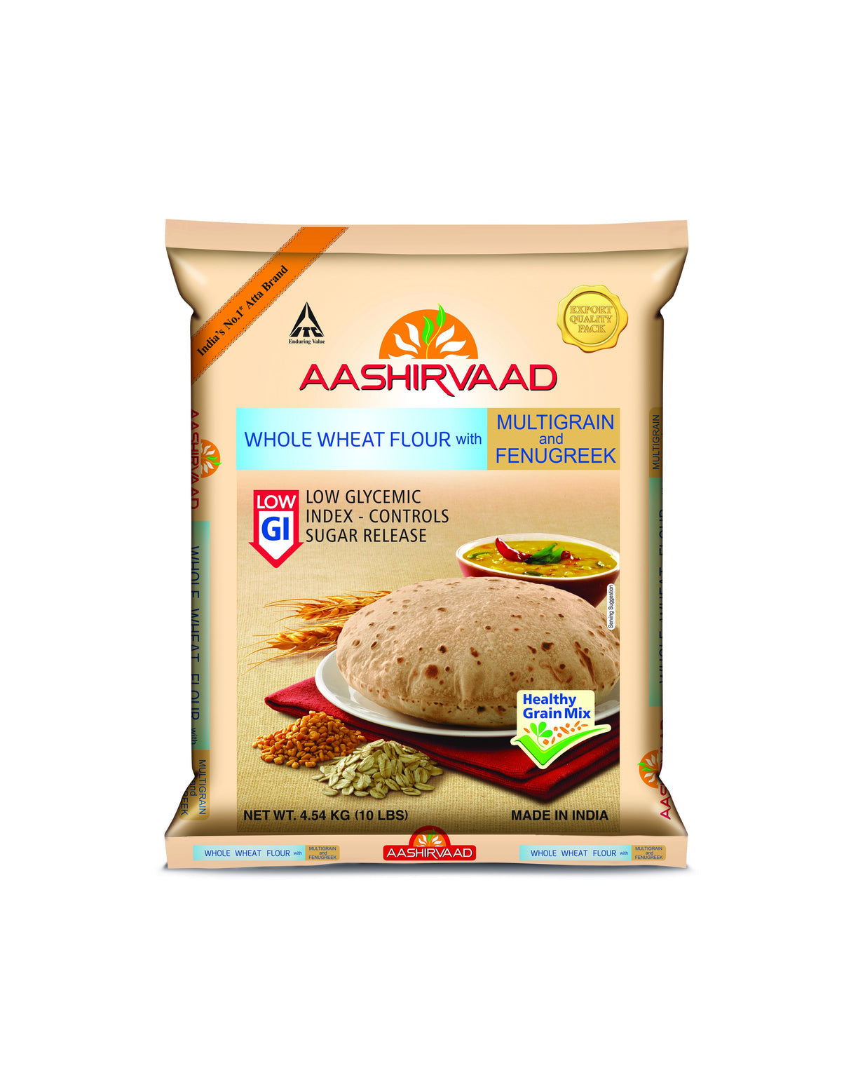 Aashirvaad Atta W Millets - 10 LB
