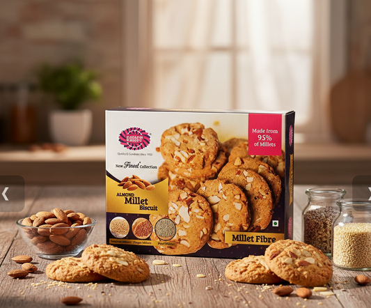 Karachi Bakery Almond Millet Biscuit - 300g
