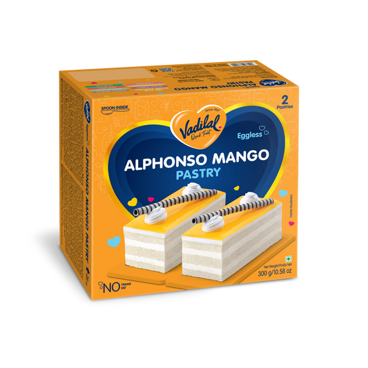 Vadilal Alphonso Mango Pastry - 150g