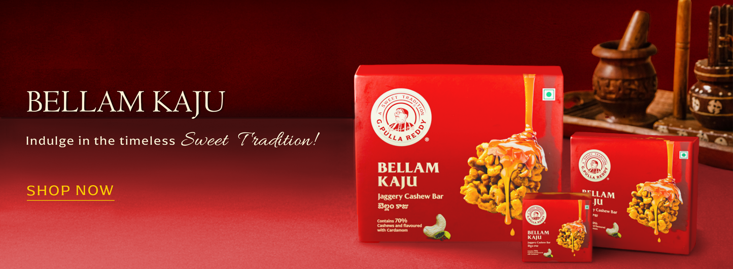 G. Pulla Reddy Bellam Kaju - 200g