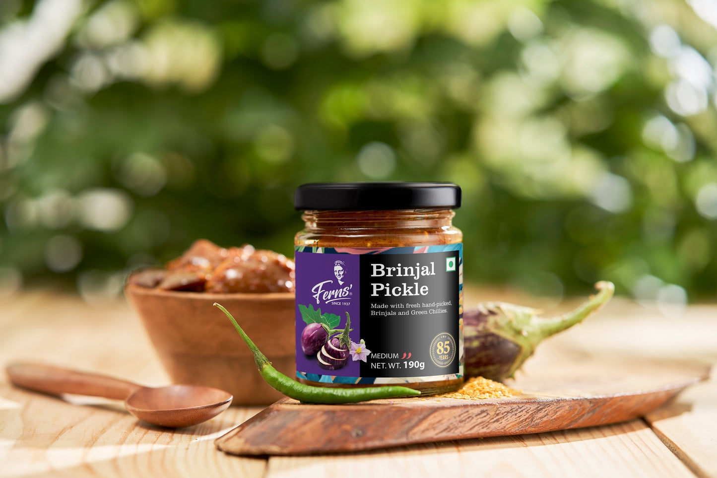 Ferns Brinjal Pickle - 190g
