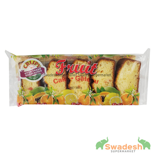 CRISPY FRUIT CAKE - 380gm