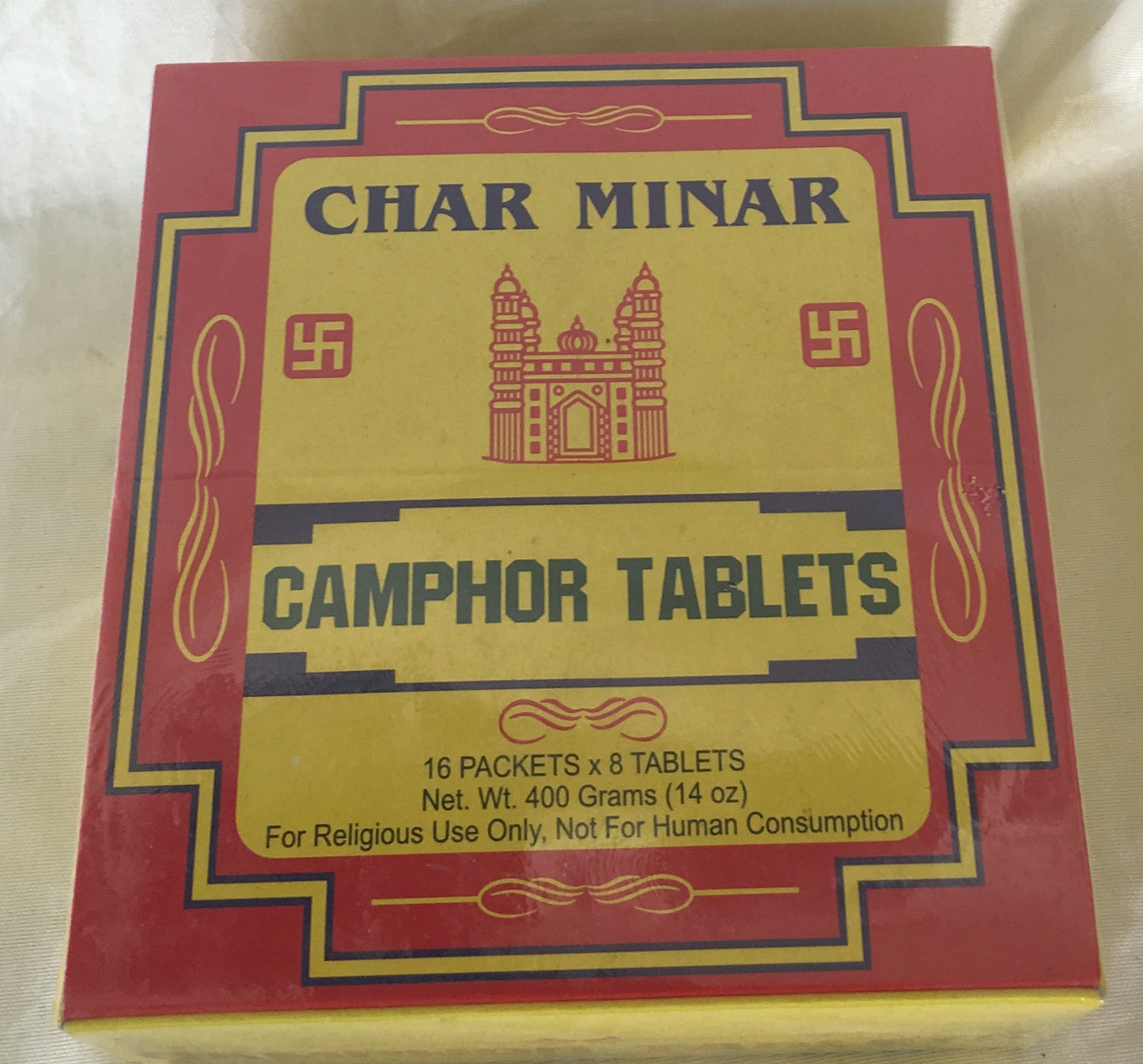 Char Minar Camphor Tablets 64 - 200 g