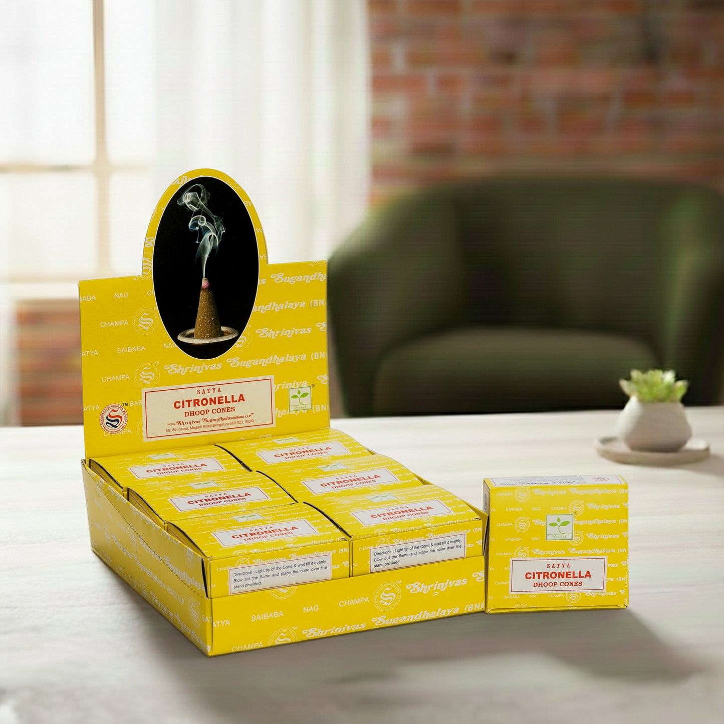 Satya Citronella Dhoop Cones
