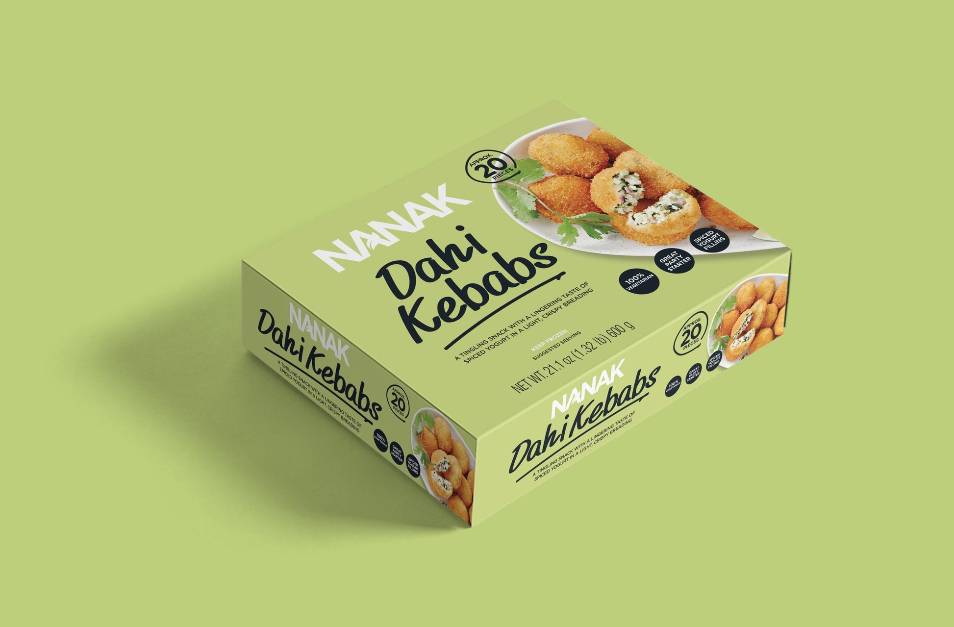 Nanak Dahi Kebabs - 600g