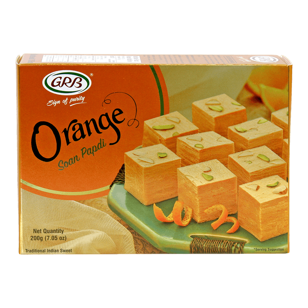 Grb Orange Soan Papdi - 200GM