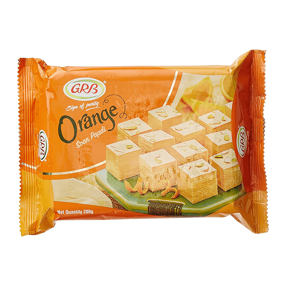 Grb Orange Soan Papdi - 500 G