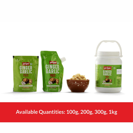 Priya Ginger Garlic Paste - 500G