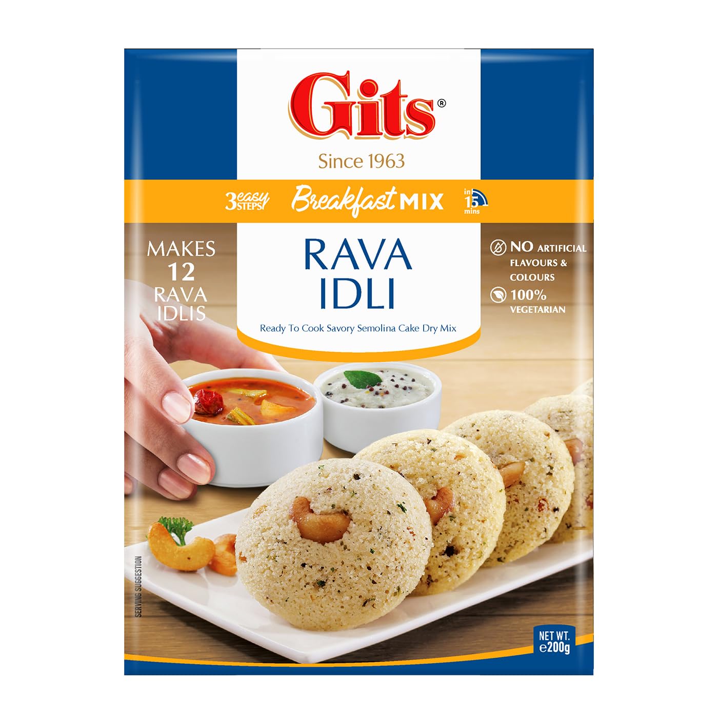 GITS RAVA IDLI 200G - 200GM