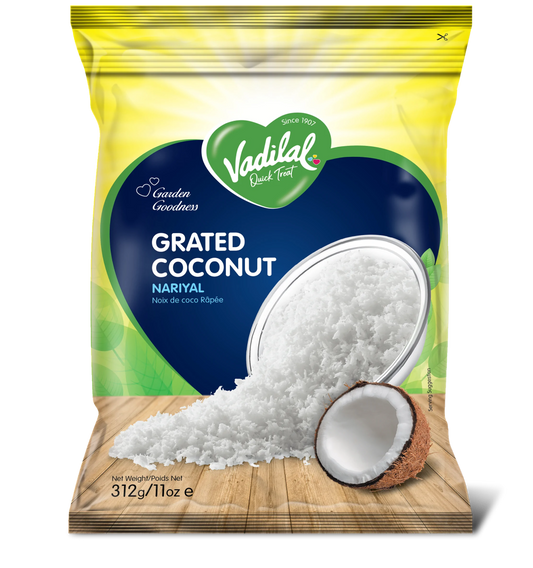 VADILAL SLICES COCONUT - 11 OZ