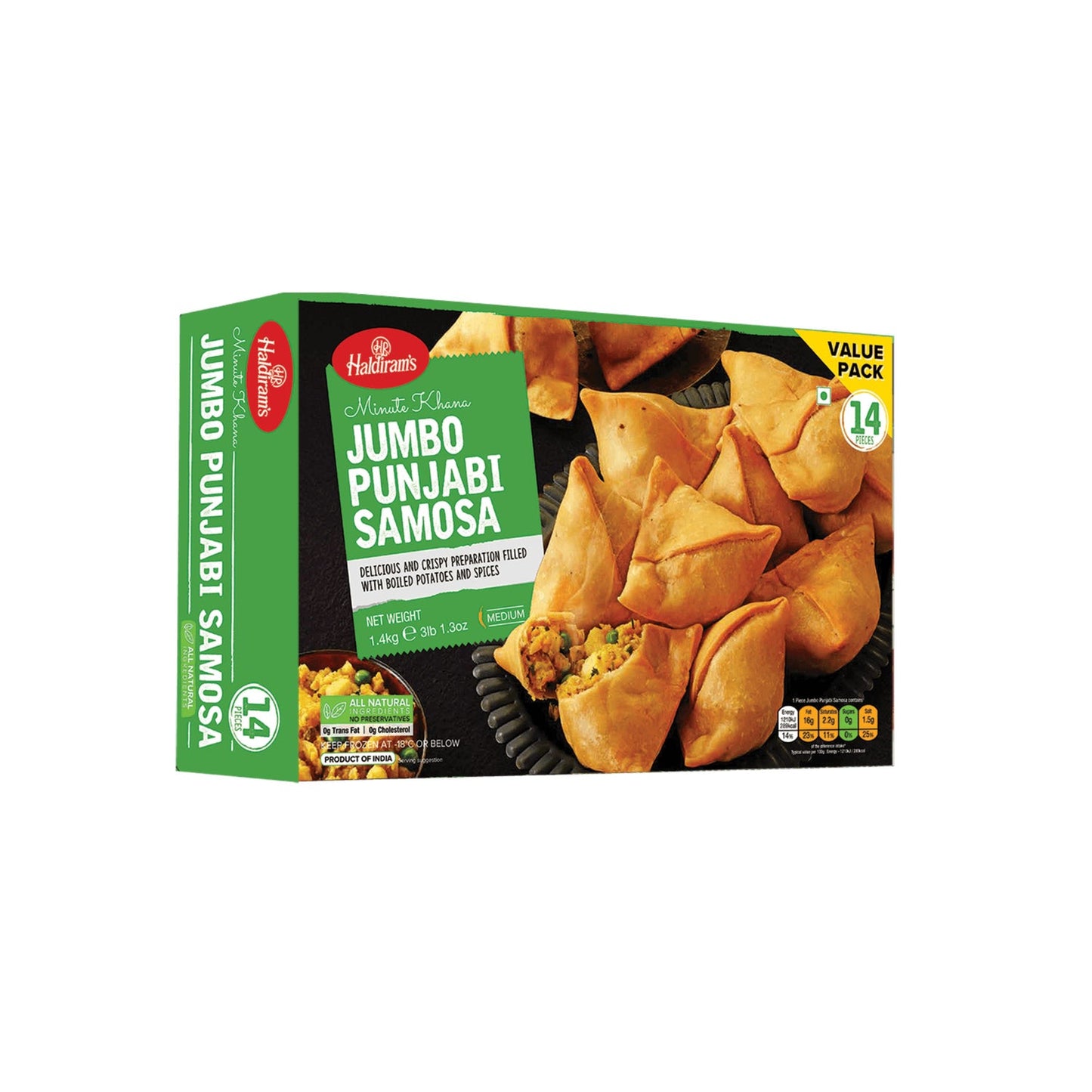 Haldiram's Samosa 14Pc - 3 LB