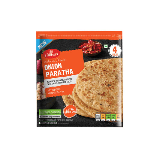 Haldiram's Onion Paratha 4Pcs - 400GM