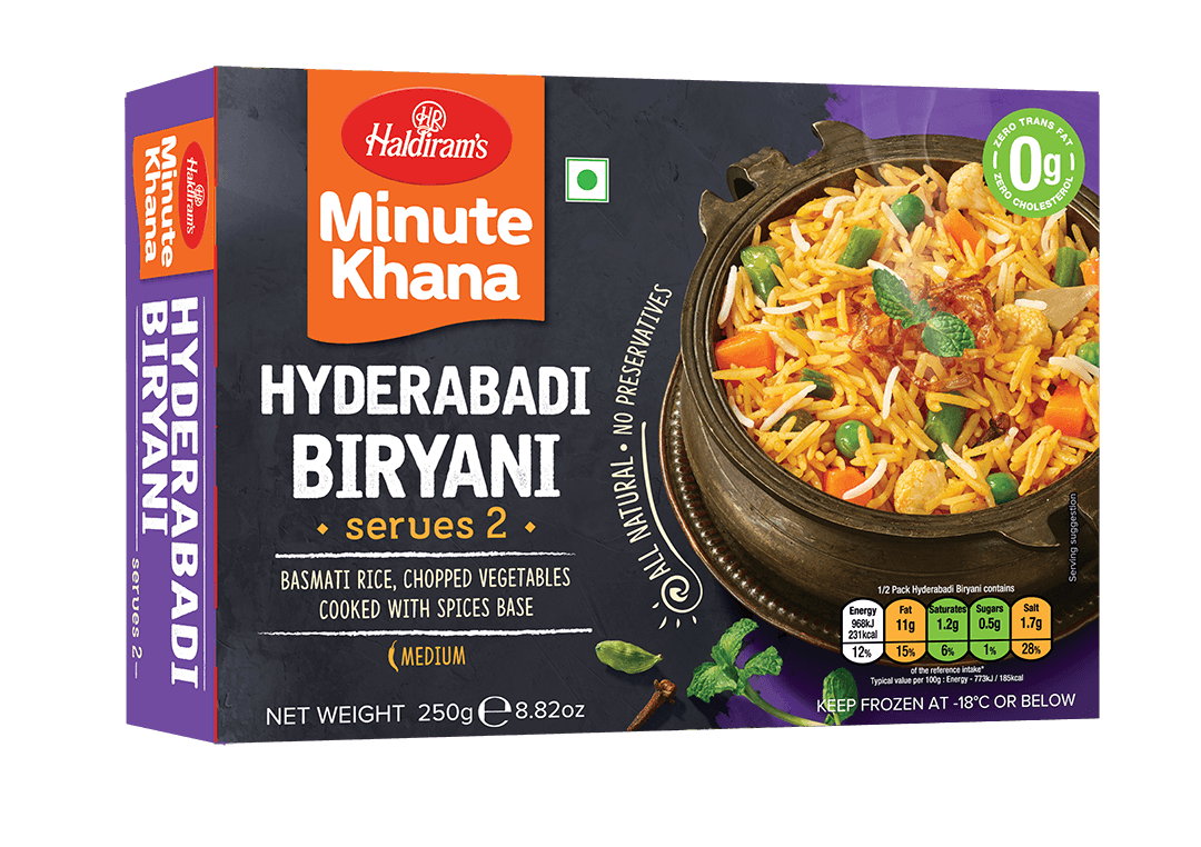 HALDIRAM'S HYDERABADI BIRYANI - 250gm