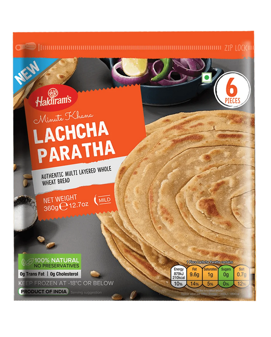 HALDIRAM'S LACHCHA PARATHA - 360gm