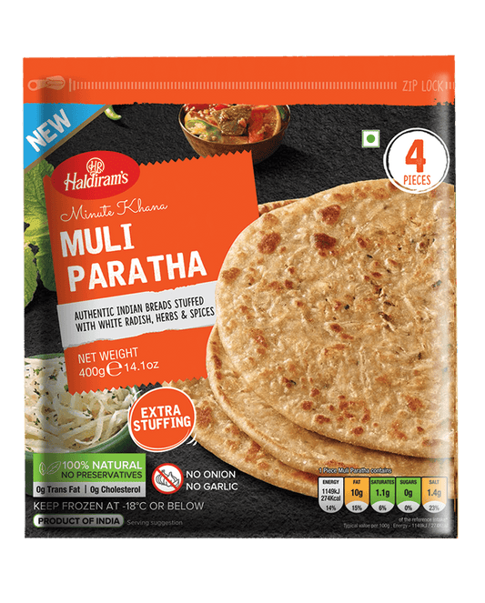 Haldiram's Muli Paratha - 400GM