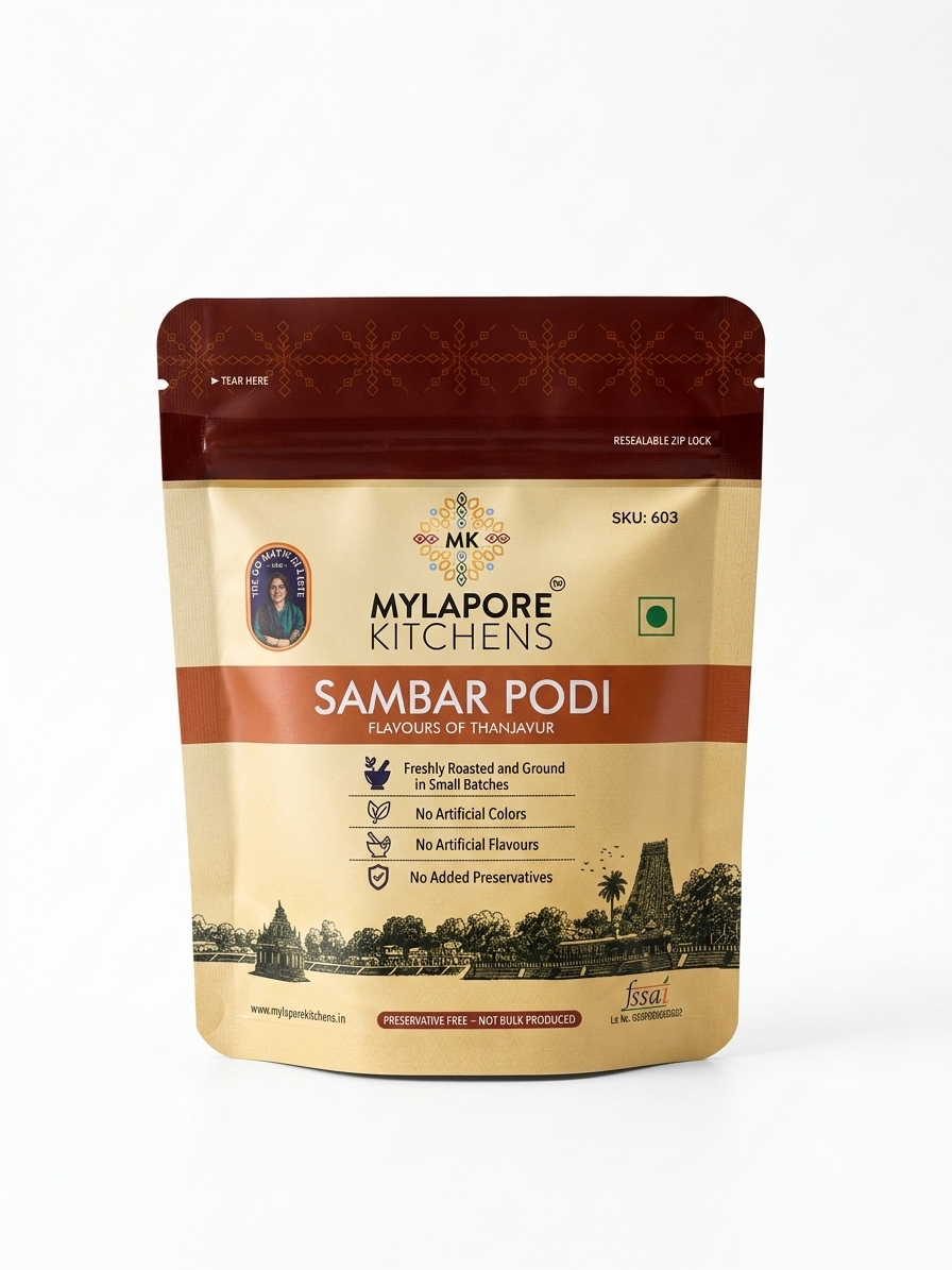 Mylapore Authentic Sambar Podi - 100GM