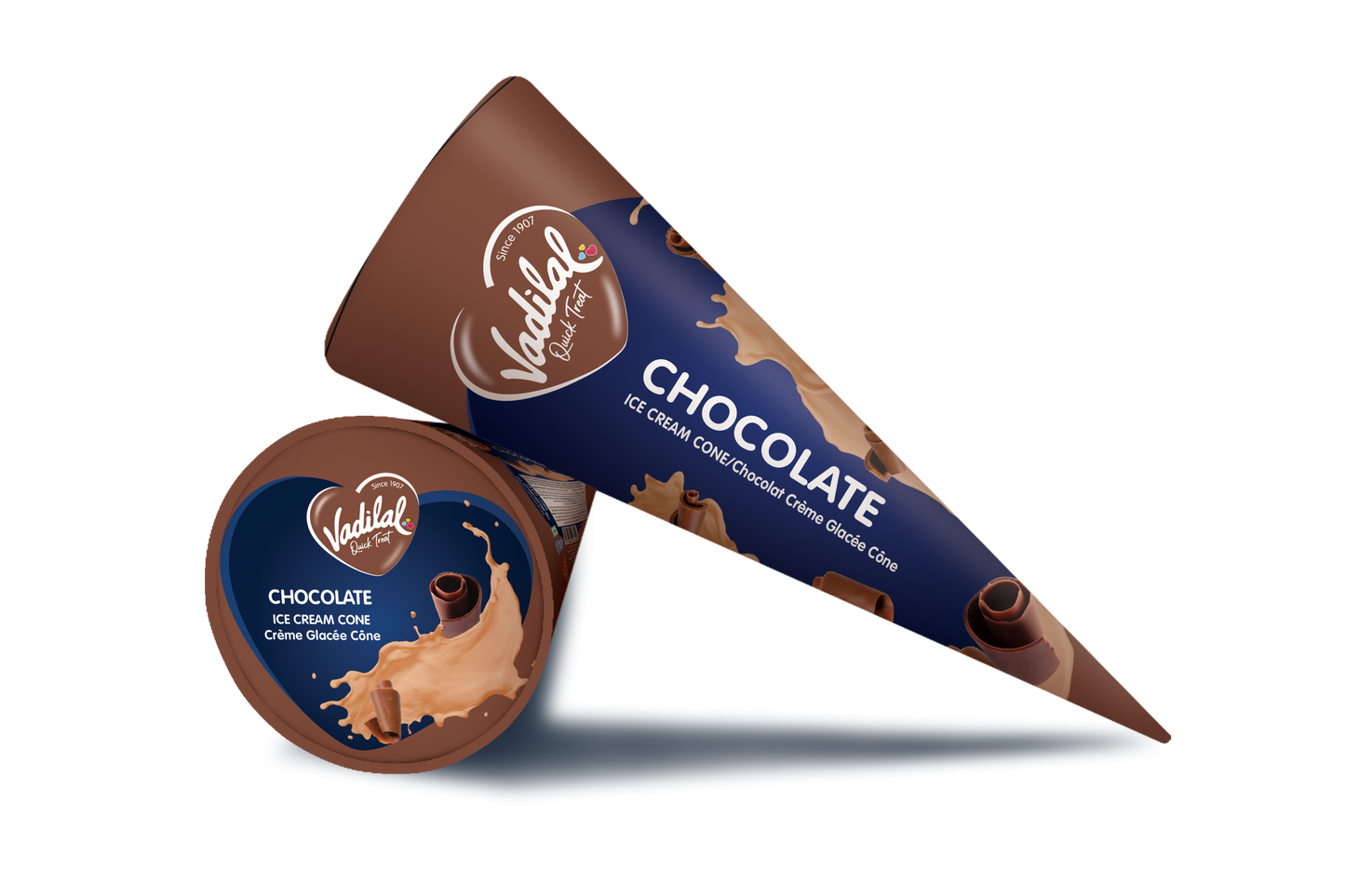 VADILAL CHOCOLATE CONE - 110ml