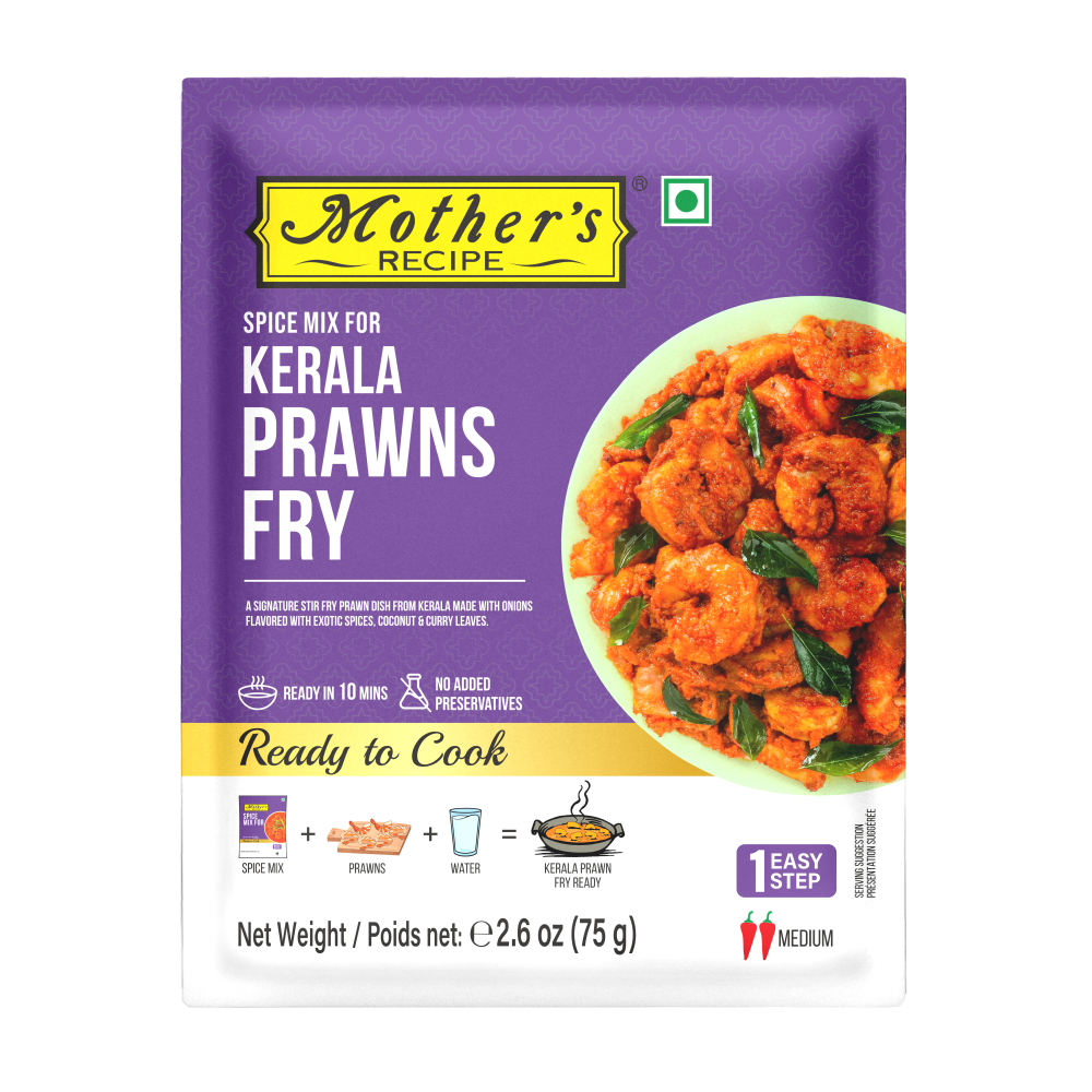 Mother's Kerala Prawns Fry Mix - 75 G