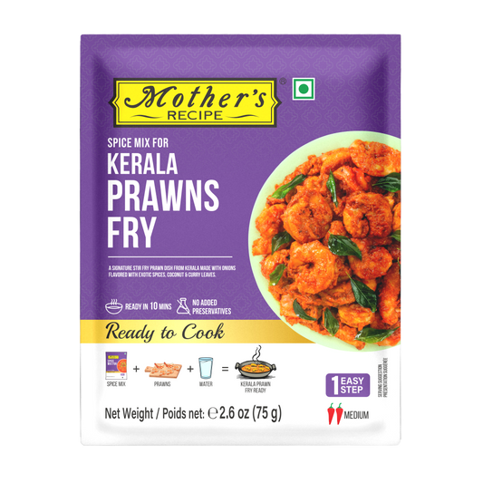Mother's Kerala Prawns Fry Mix - 75 G