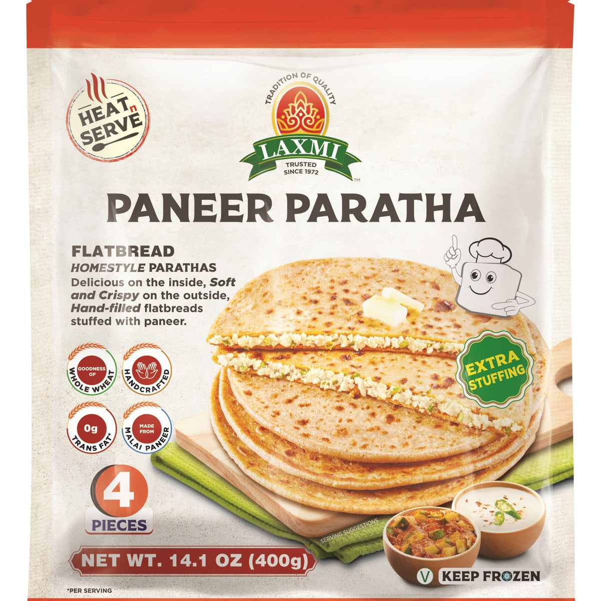 Laxmi Paneer Paratha - 100GM