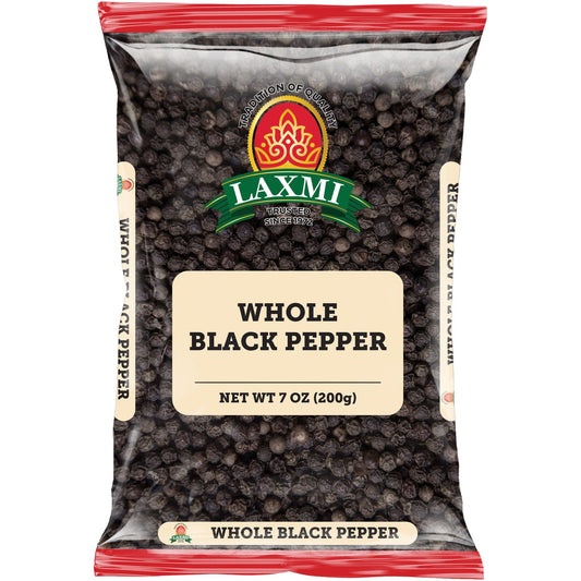 Laxmi Black Pepper Whole - 200 g
