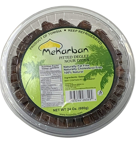 Meharuban Pitted Dates - 24oz