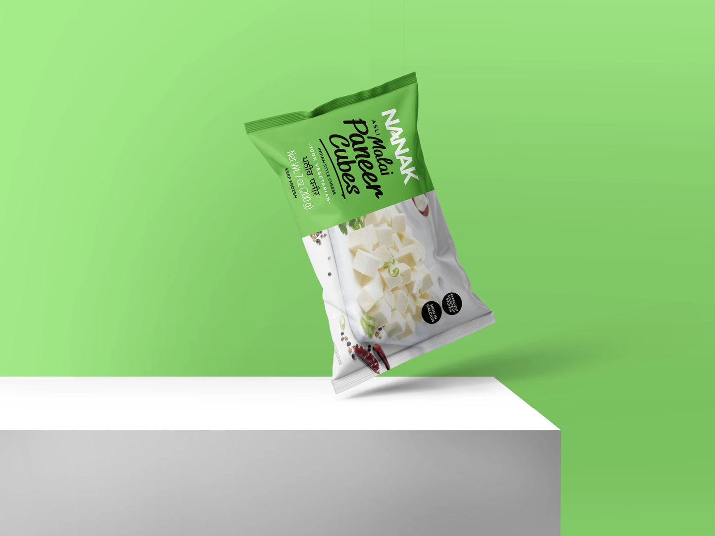 Nanak Malai Paneer Cubes - 200GM