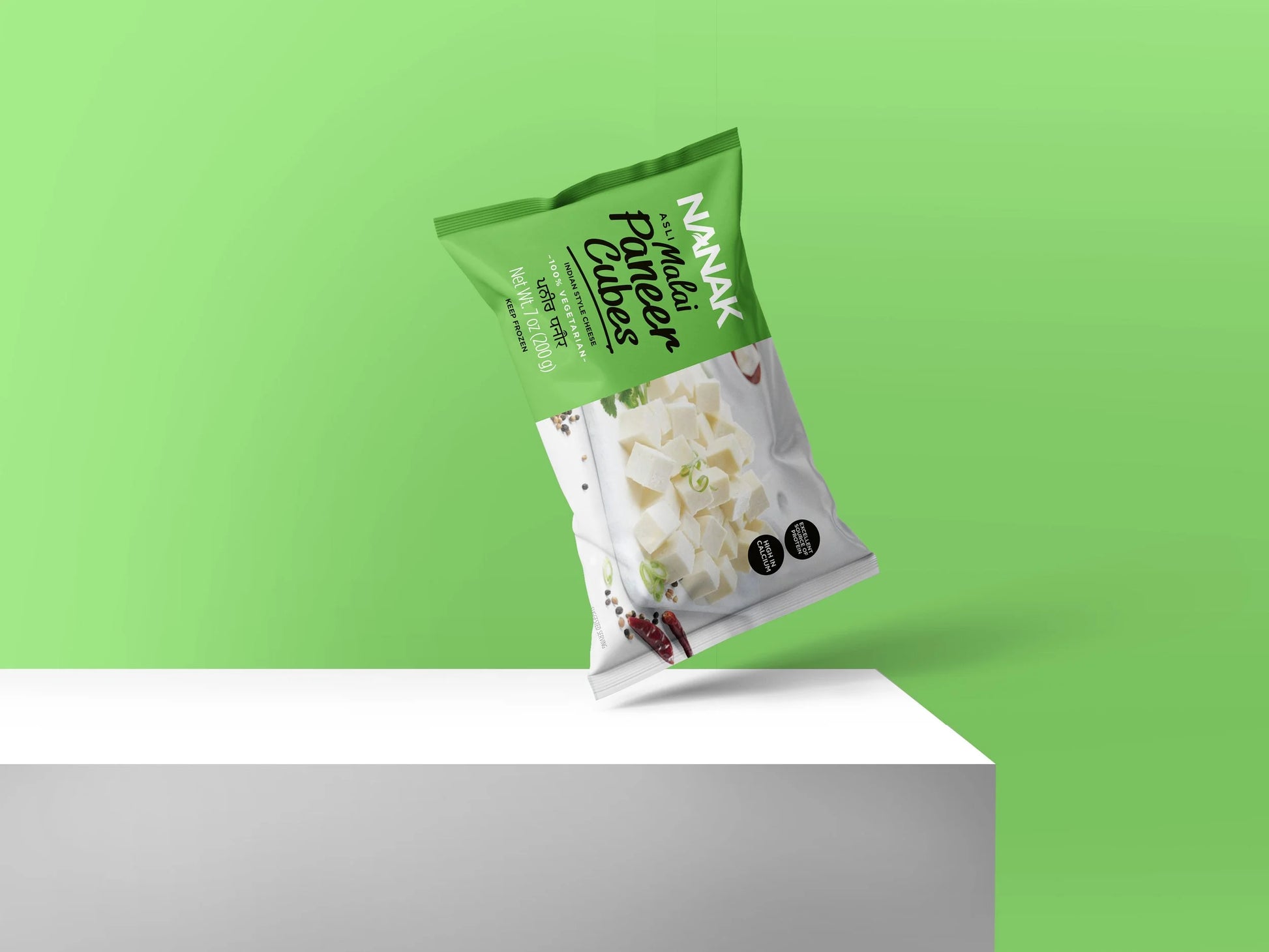 Nanak Malai Paneer Cubes - 200GM