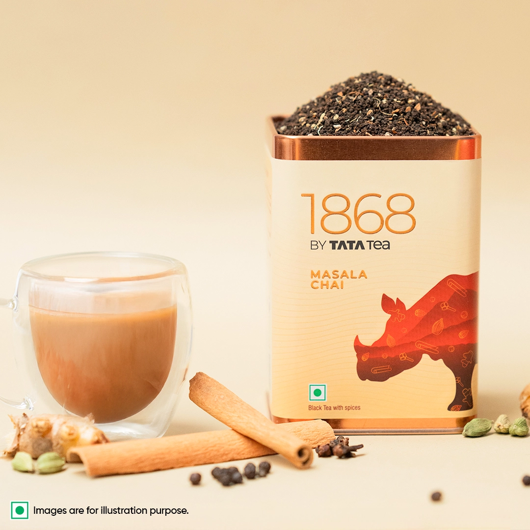 Tata Tea Masala Chai 50 Tea Bags - 100GM