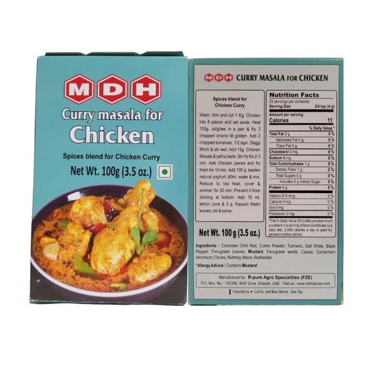Mdh Chicken Curry Masala - 100G
