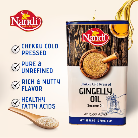 Nandi Cold Pressed Sesame Oil 5l